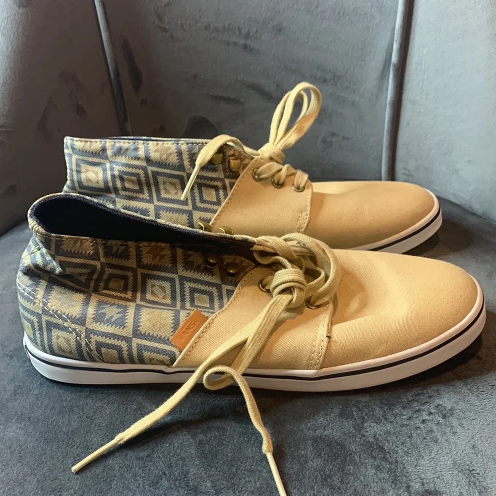 Vans Canvas Aztec Tribal Hi-Tops - Picture 3 of 10